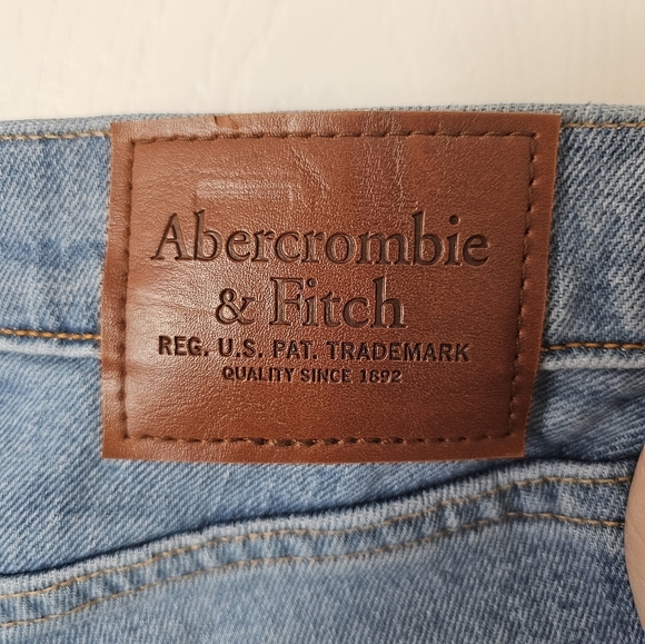 Abercrombie & Fitch A&F Vintage Stretch Straight Jeans Size 31x30 - Picture 4 of 4